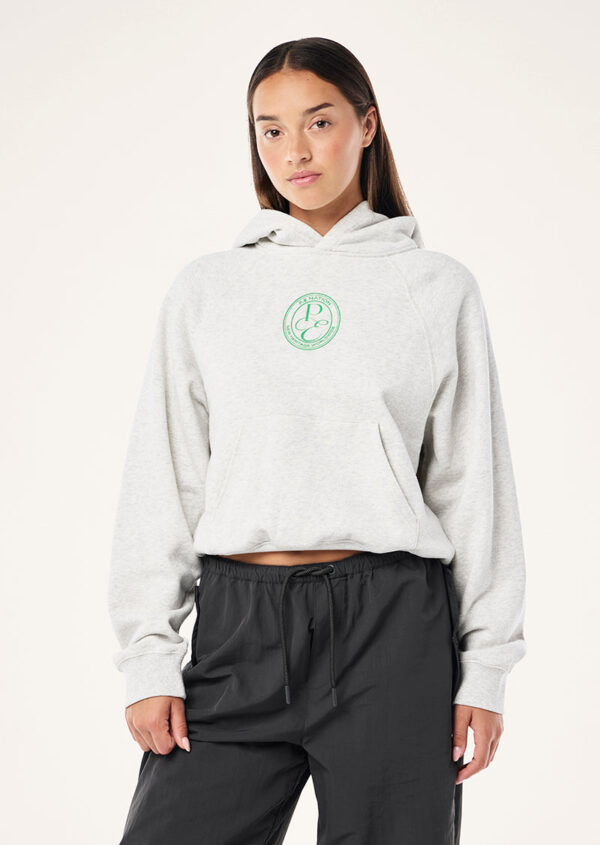 P.E Nation Exposition Hoodie In Grey Marle