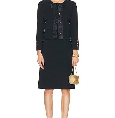 FWRD Renew Chanel Jacket & Dress Set