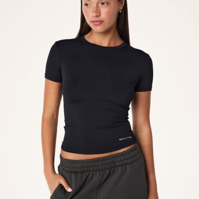 P.E Nation Foundation Short Sleeve Tee In Black