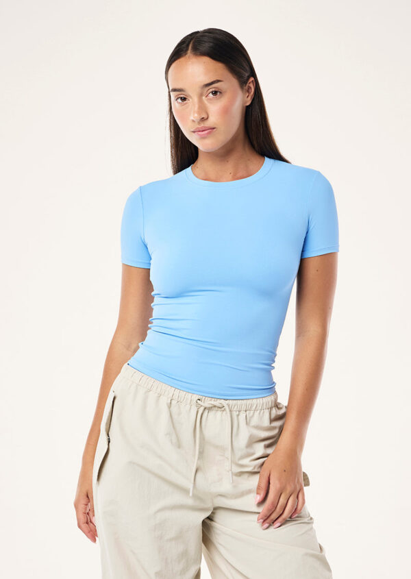 P.E Nation Foundation Short Sleeve Tee In Cornflower Blue
