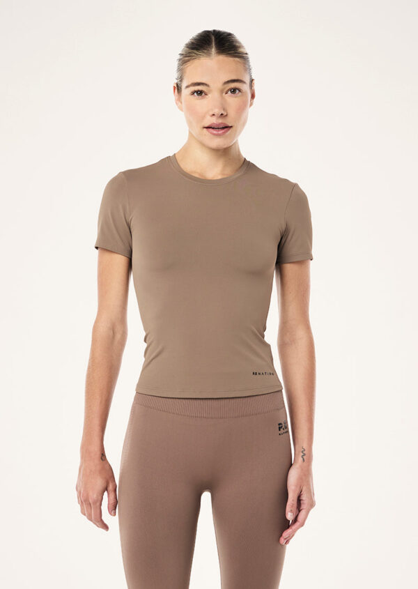 P.E Nation Foundation Short Sleeve Tee In Fossil