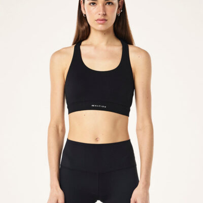 P.E Nation Frequency Sports Bra In Black