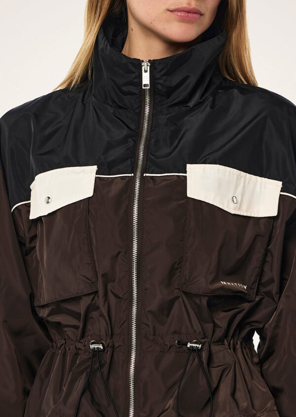 P.E Nation Global Frontier Jacket In Espresso - Image 2