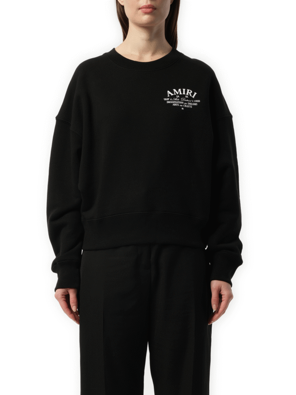 Amiri Amiri Arts District Sweatshirt in Black