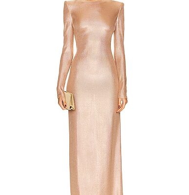 GALVAN Frieze Long Sleeve Dress