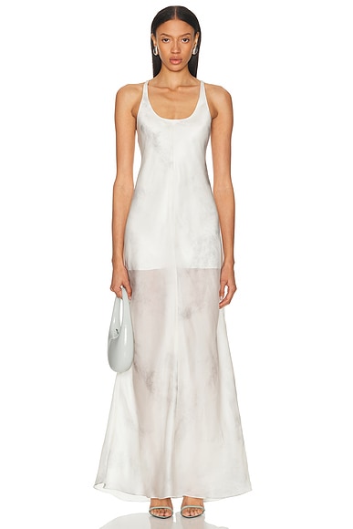 Grace Ling Ash Silk Bias Slip Dress - Miss Nelly