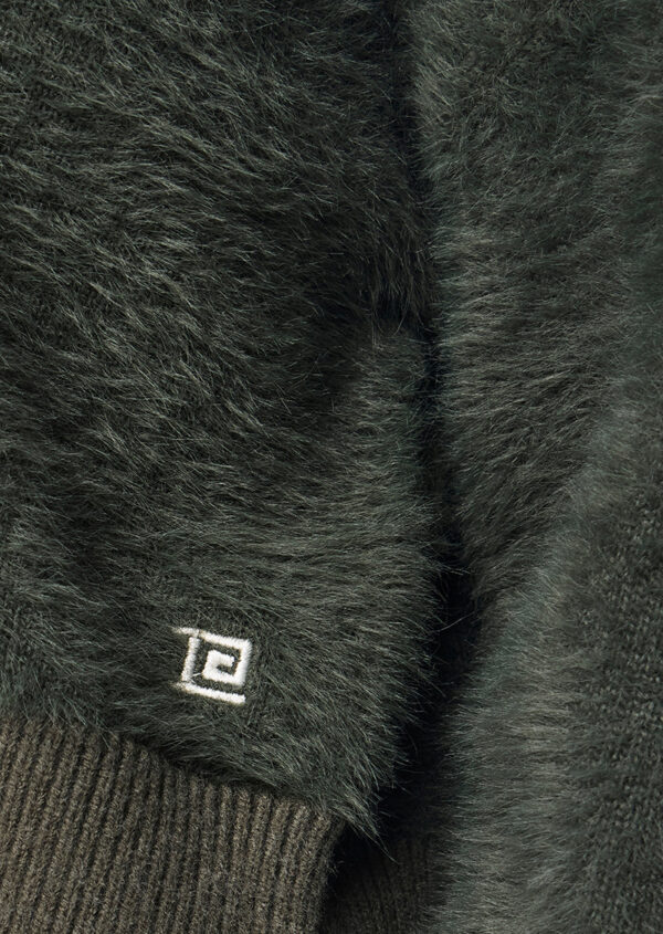 P.E Nation Greenpoint V Neck Knit Sweat In Caviar - Image 3