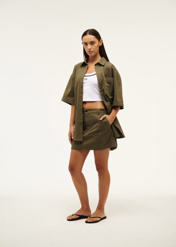 P.E Nation Headline Skirt In Khaki