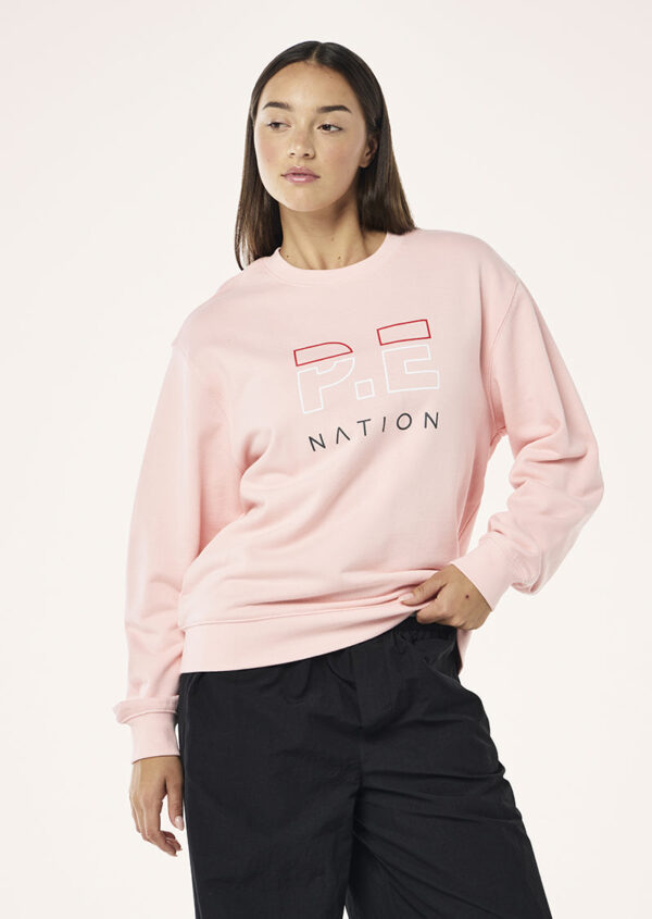 P.E Nation Heads Up Sweat In Crystal Rose - Image 3