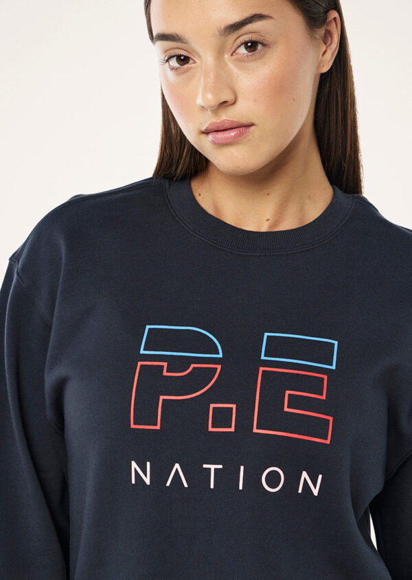 P.E Nation Heads Up Sweat In Marine Blue - Image 2