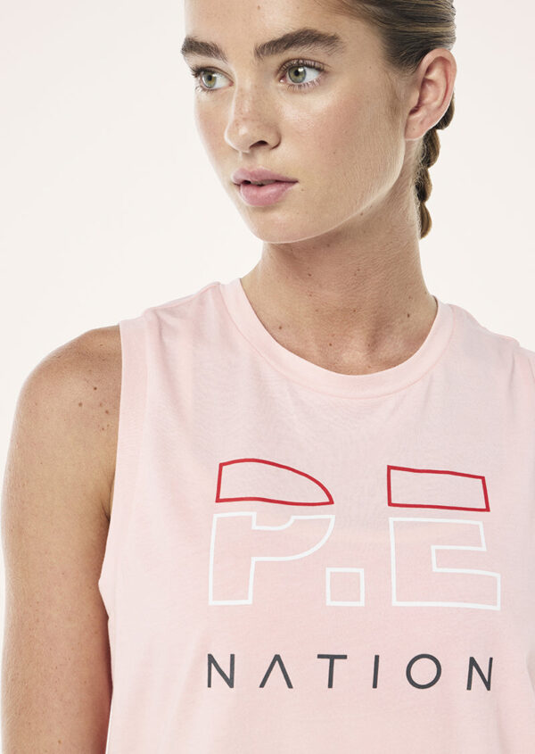 P.E Nation Heads Up Tank In Crystal Rose - Image 2