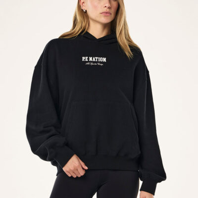 P.E Nation Global Heritage Hoodie In Black