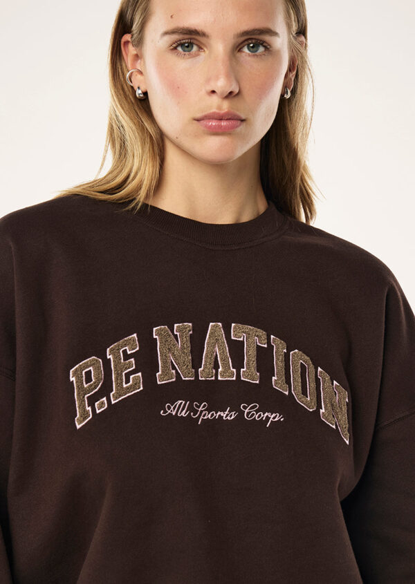 P.E Nation Global Heritage Sweat In Espresso - Image 2