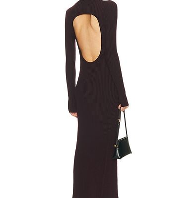 Helmut Lang Open Back Dress