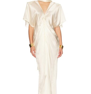 Helsa The Demeter Dress in Silk Lyocell