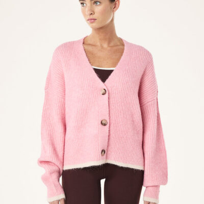 P.E Nation Illuminate Knit In Dusty Pink