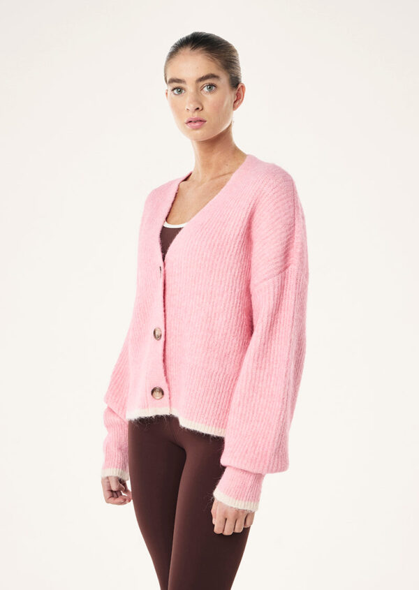 P.E Nation Illuminate Knit In Dusty Pink - Image 2