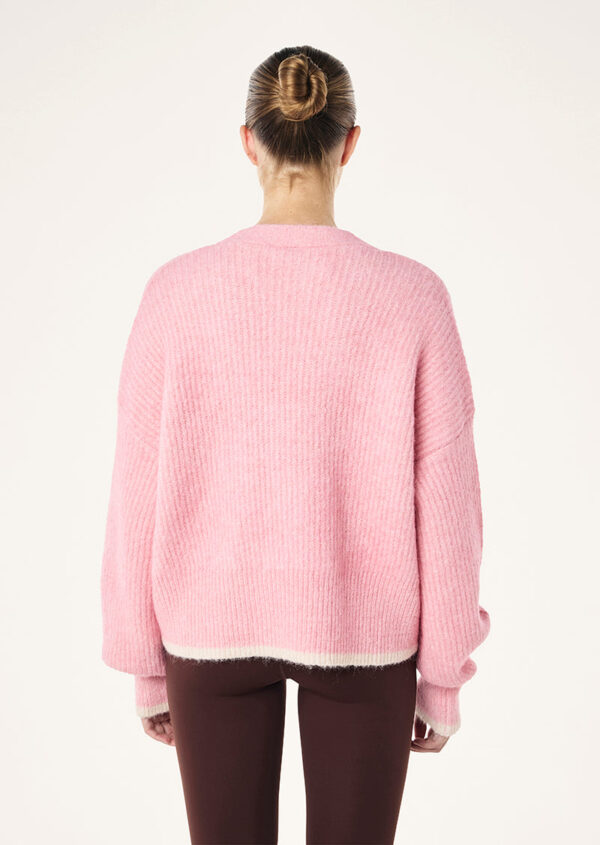P.E Nation Illuminate Knit In Dusty Pink - Image 3