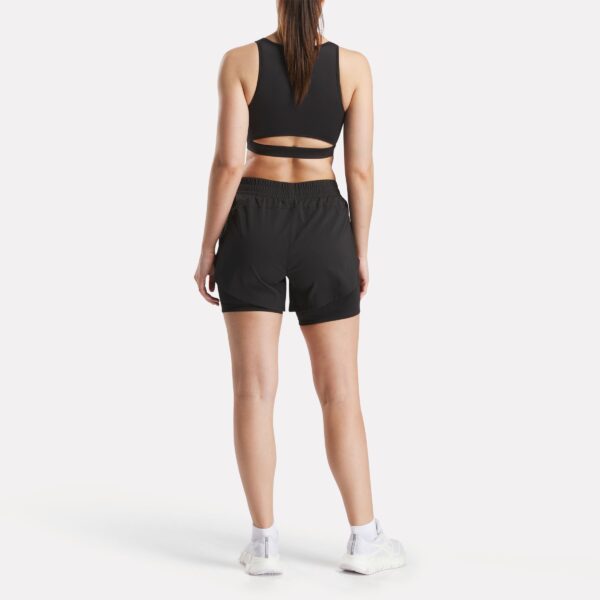 Reebok 2 In 1 Shorts Black - Image 3