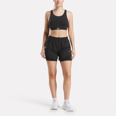 Reebok 2 In 1 Shorts Black