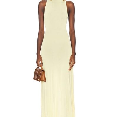 JACQUEMUS La Robe Maille Sculta