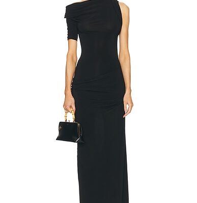 JACQUEMUS La Robe Drapeado