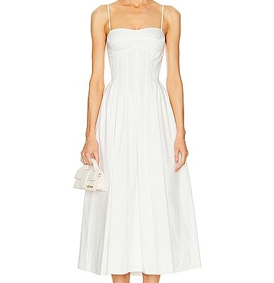 SIMKHAI Kittiya Sleeveless Midi Dress