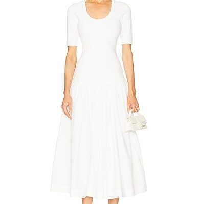 SIMKHAI Patton Midi Dress