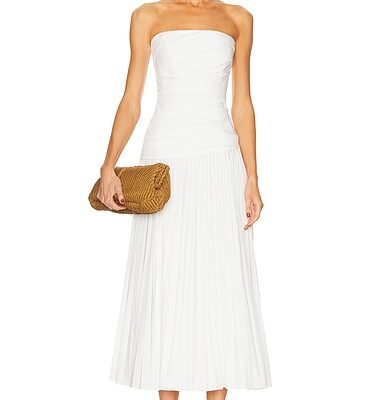SIMKHAI Arie Strapless Bustier Dress
