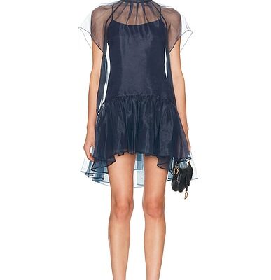SIMKHAI Beaux Tiered Mini Dress