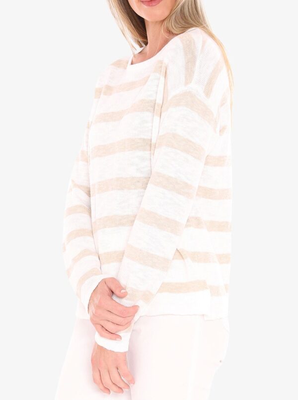 Jump Stripe Slub Pullover - Image 2