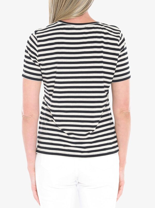 Jump Stripe Short Sleeve Top - Image 2