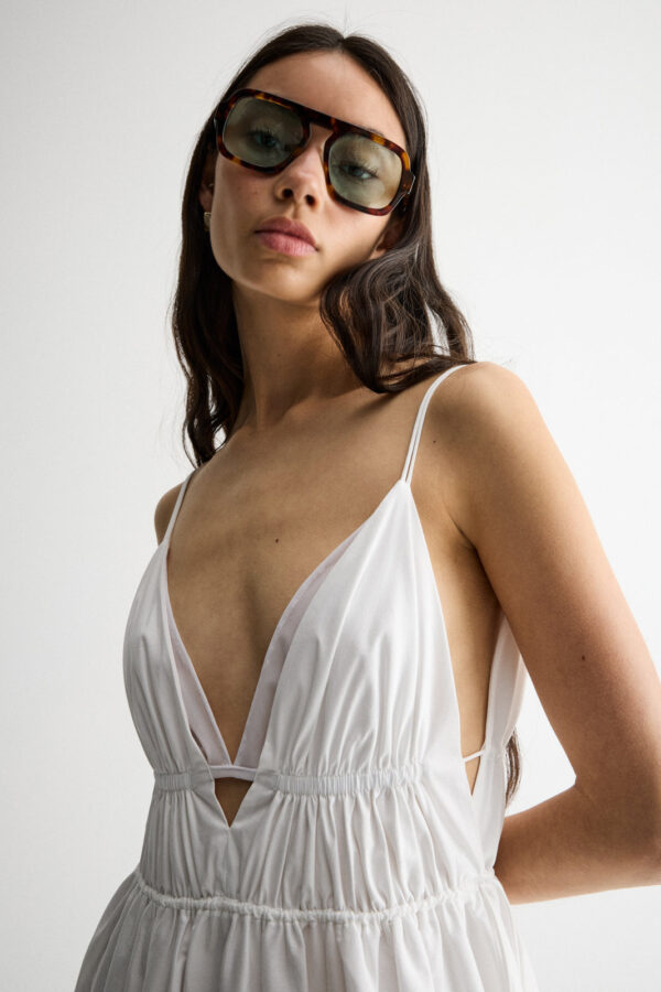 Elka Collective Clove Dress White - Image 2