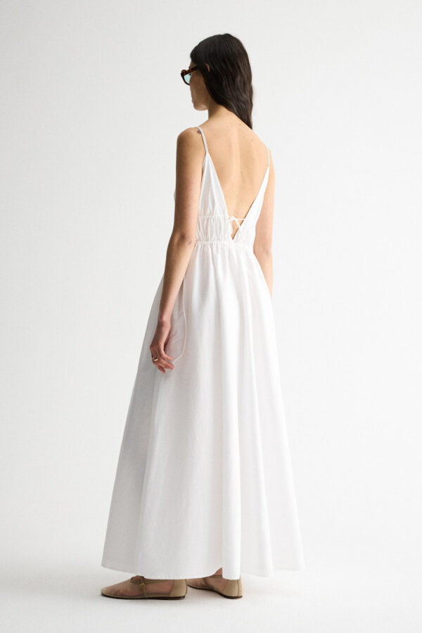 Elka Collective Clove Dress White - Image 4