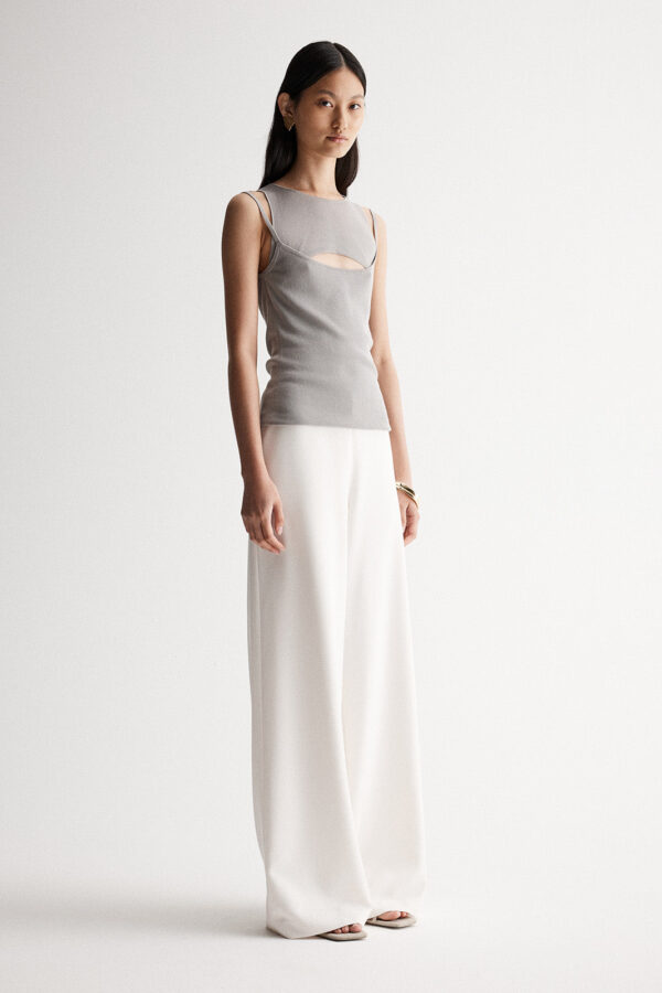 Elka Collective Lealah Knit Tank Dusty Sage