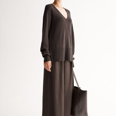 Elka Collective Ellis Knit Chocolate