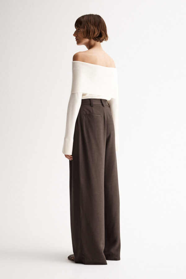 Elka Collective Alexa Knit Top Ivory - Image 4