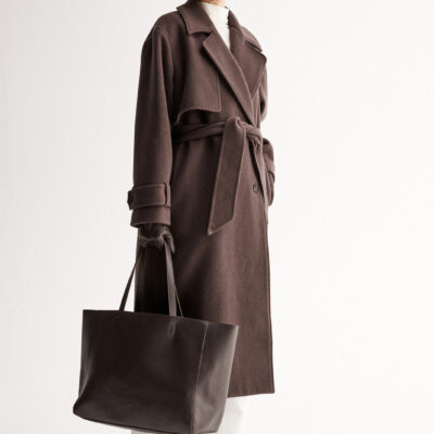 Elka Collective Arna Coat Chocolate