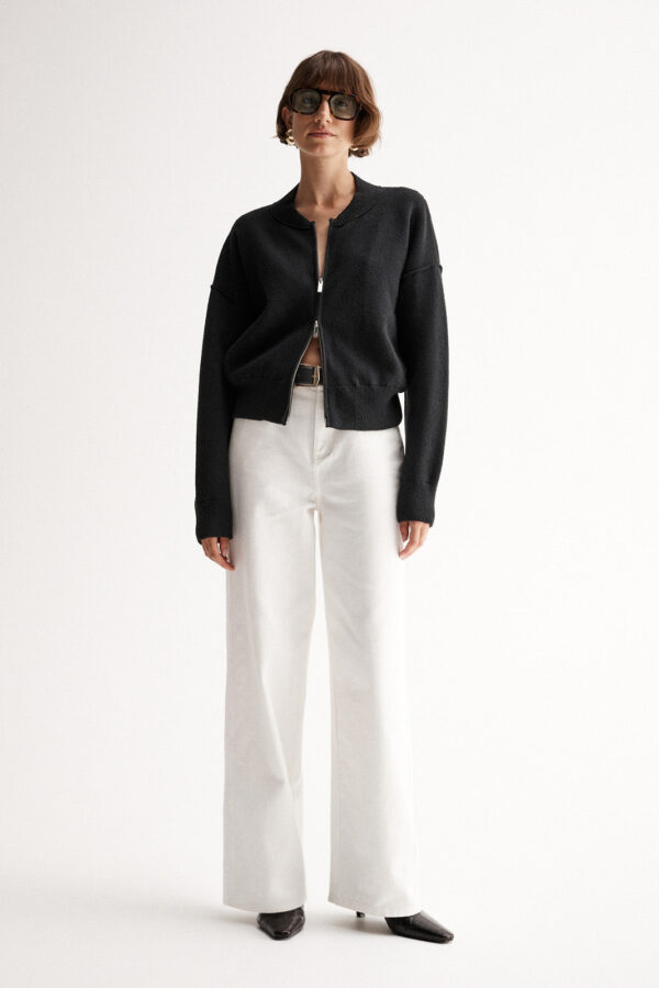 Elka Collective Lucy Knit Jacket Black