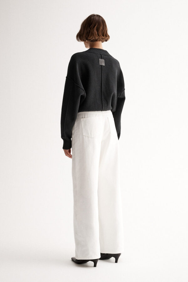Elka Collective Lucy Knit Jacket Black - Image 4