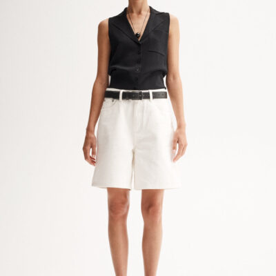 Elka Collective Sinclair Knit Vest Black