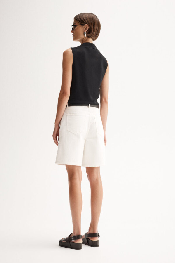 Elka Collective Sinclair Knit Vest Black - Image 4