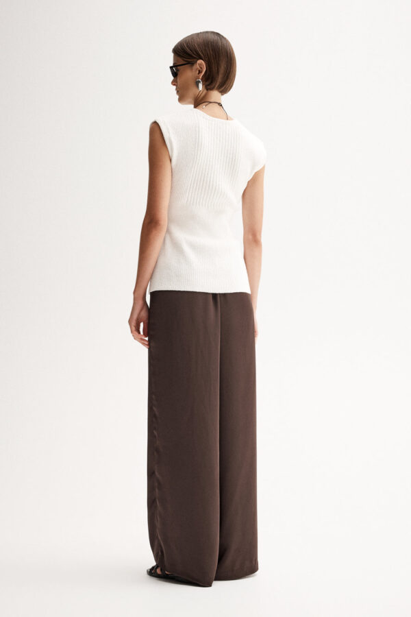 Elka Collective Santori Knit Top White - Image 5
