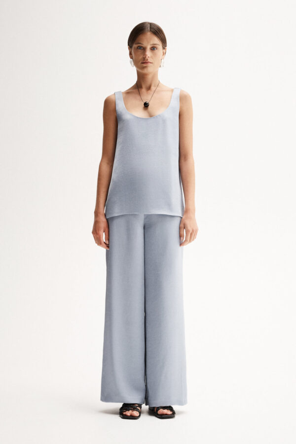 Elka Collective Eleanor Pant Dusty Blue