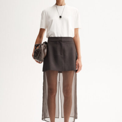 Elka Collective Pharoah Skirt Chocolate