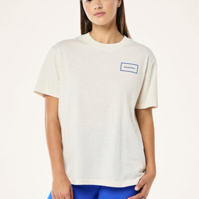 P.E Nation Kite 2 Tee In Oat Marle