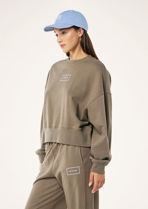 P.E Nation Kite Sweat In Fawn - Image 3