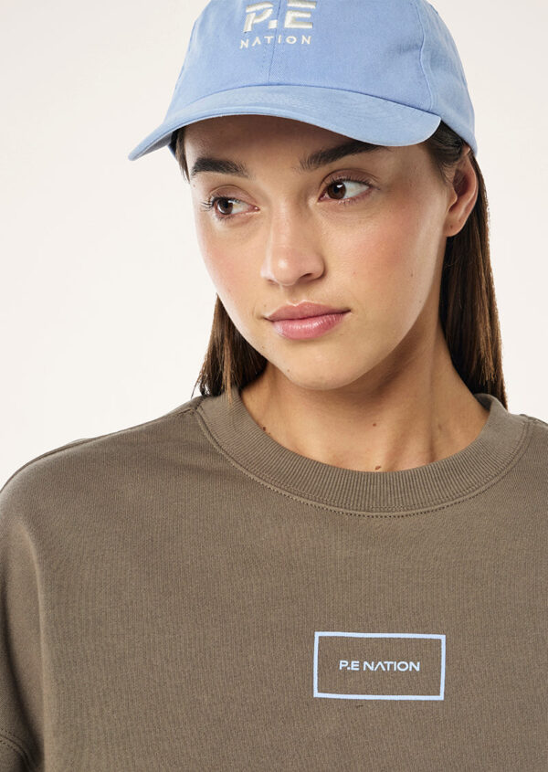 P.E Nation Kite Sweat In Fawn - Image 2