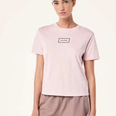 P.E Nation Kite Tee In Washed Chalk Pink