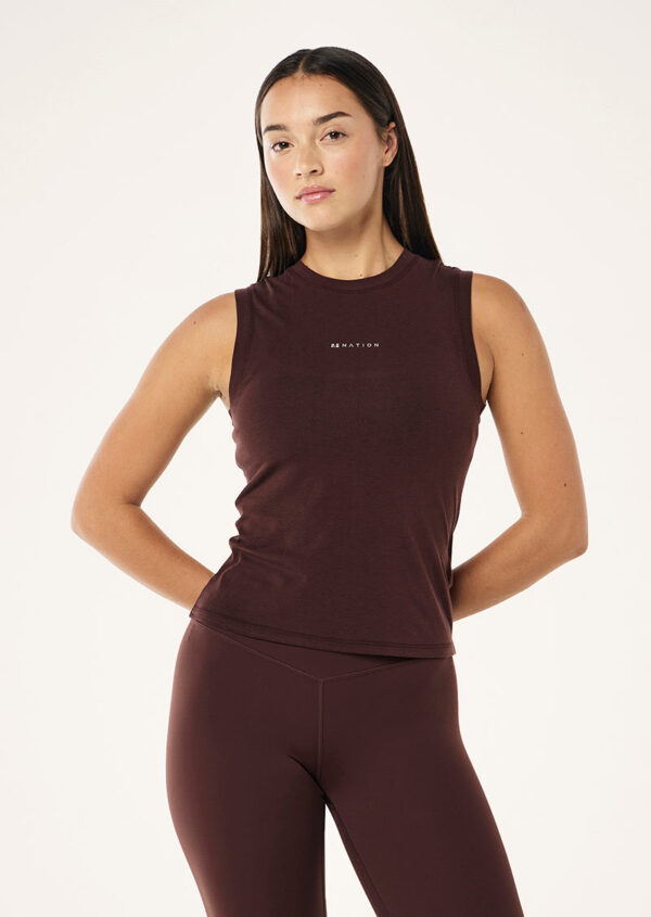 P.E Nation Lenox Tank In Mahogany
